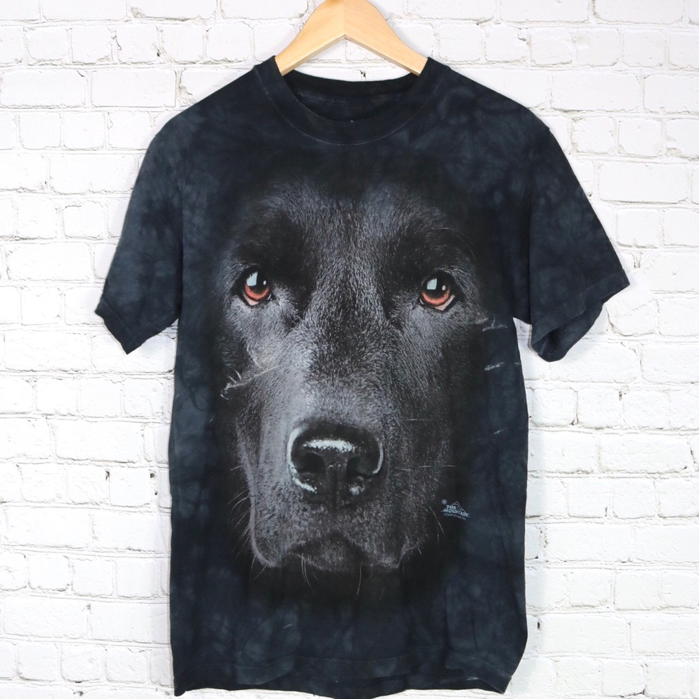 The Mountain Tie Dye Dog T Shirt